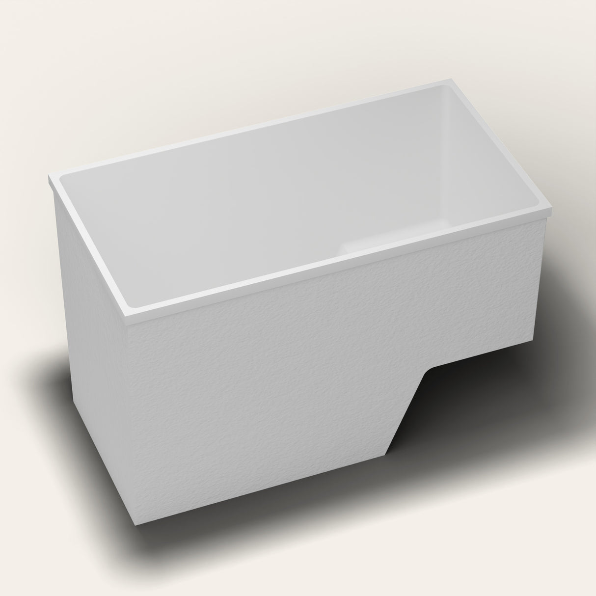 Omnitub 1495 x 800 seated soaking tub heroL