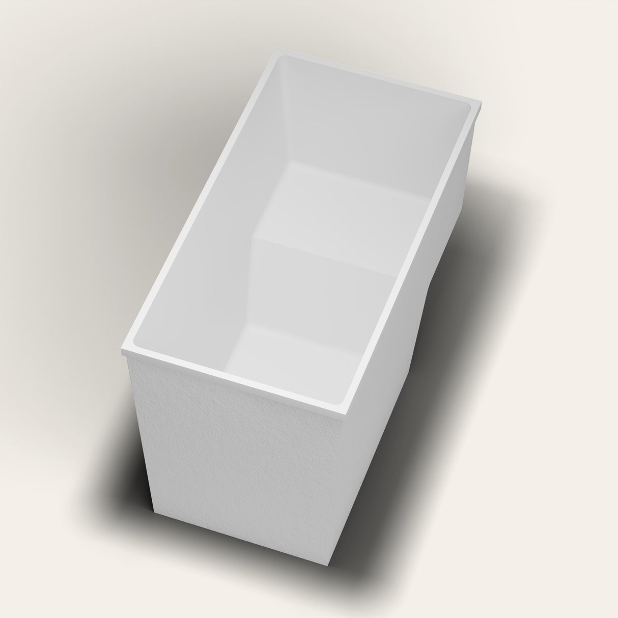 Omnitub 1495 x 800 seated soaking tub in footclose