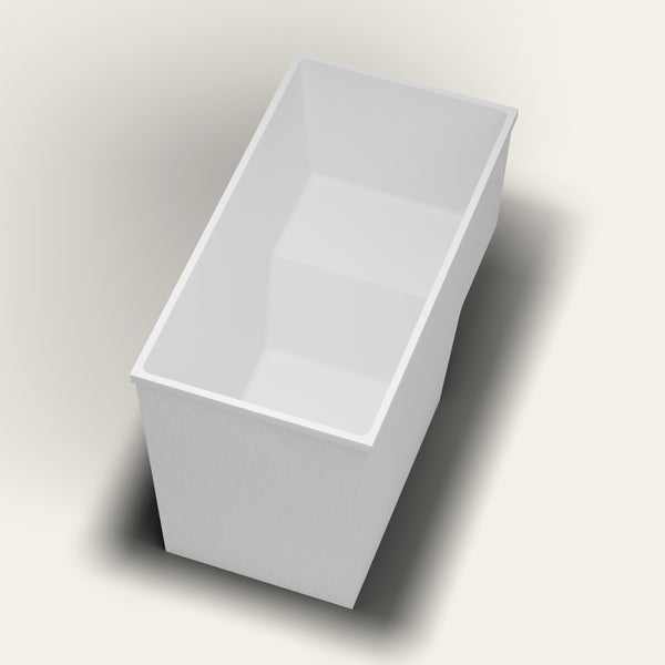 Omnitub 1495 x 800 seated soaking tub in footclose