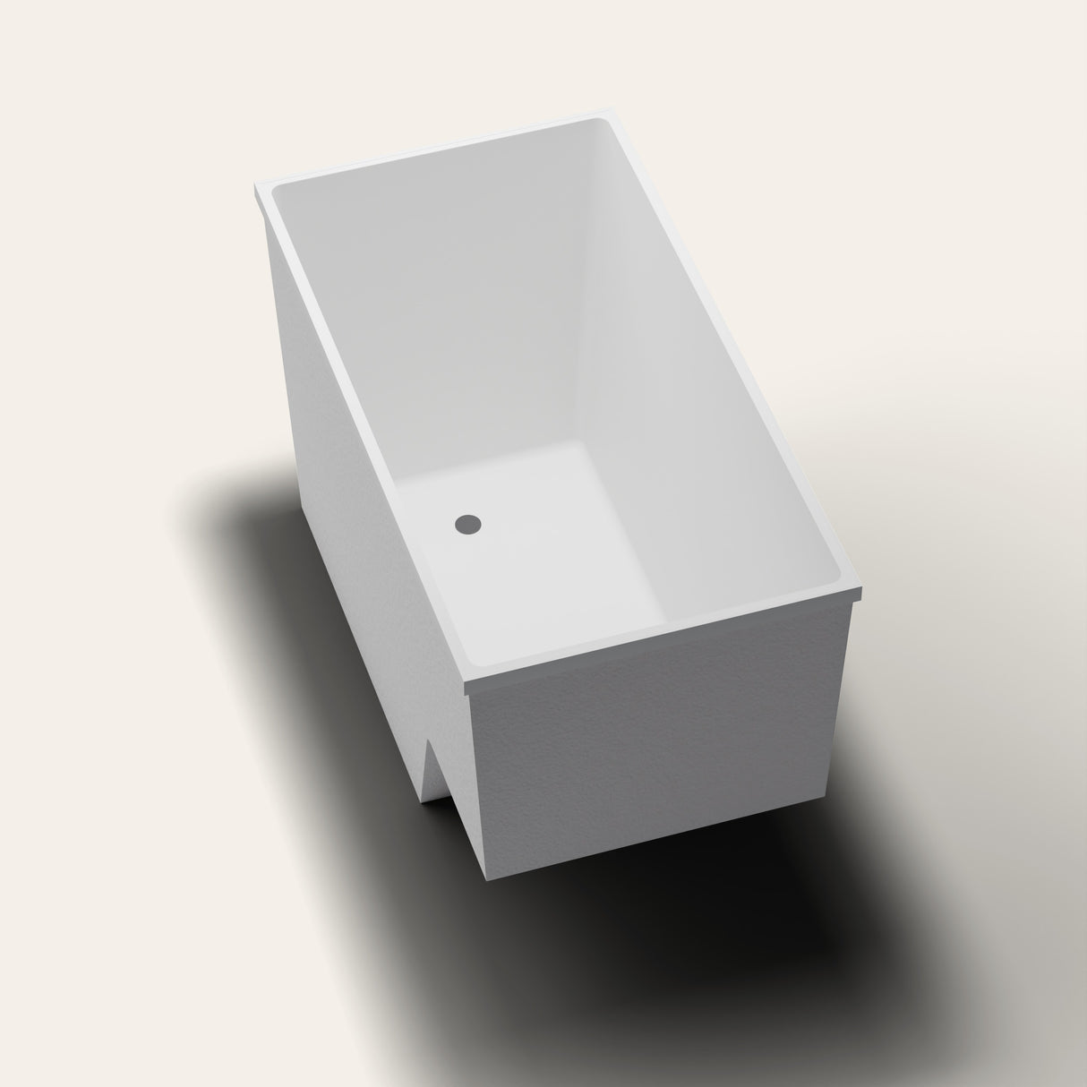 Omnitub 1495 x 800 seated soaking tub in seatclose