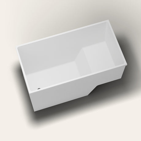 Omnitub 1495 x 800 seated soaking tub in well