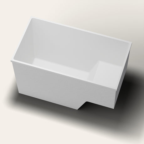 Omnitub 1495 x 800 seated soaking tub lookin