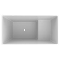 1495 x 800 Deep Seated Whirlpool Bath – 1000mm Depth by Omnitub