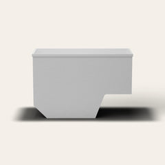 1500 x 700 Seated Soaking Tub – 1000mm Depth – Rectangular – Omnitub