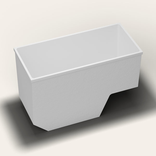 Omnitub 1500 x 700 seated soaking tub heroL
