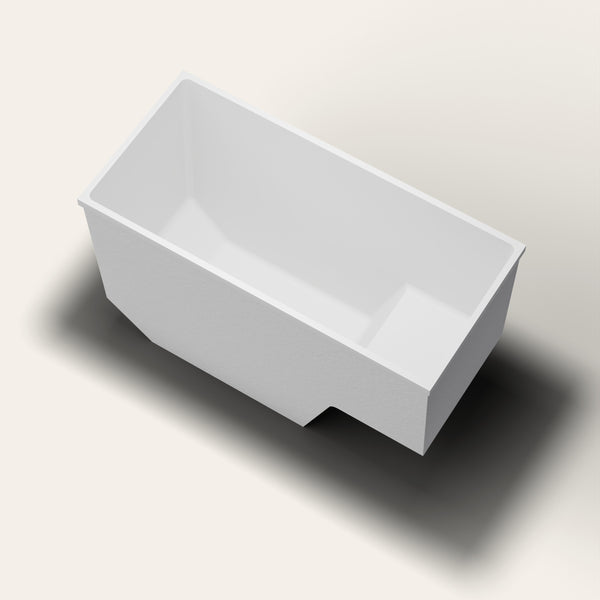 Omnitub 1500 x 700 seated soaking tub highbird
