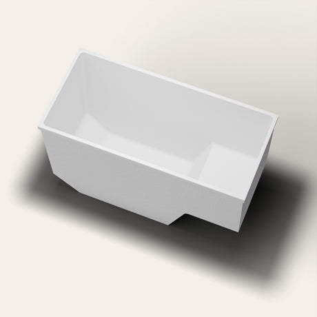 Omnitub 1500 x 700 seated soaking tub in long