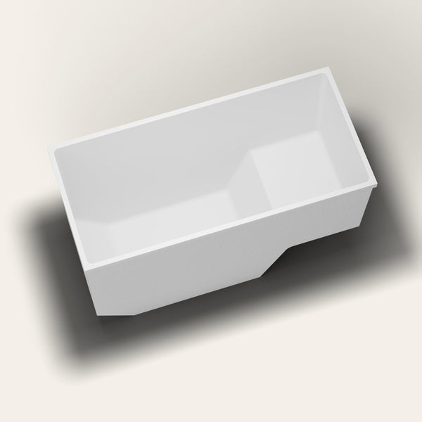 Omnitub 1500 x 700 seated soaking tub in well