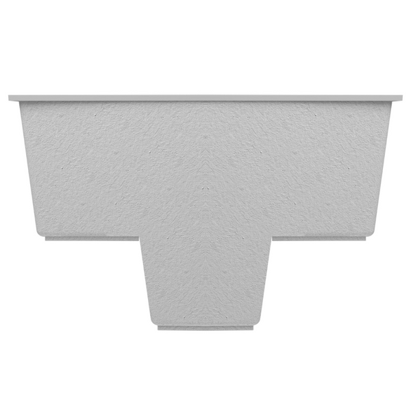 Omnitub 1500 x 700 seated soaking tub 1000mm depth - installed in bathroom