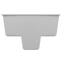 1500 x 700 Two Person Deep Seated Whirlpool Bath – 1000mm Depth by Omnitub
