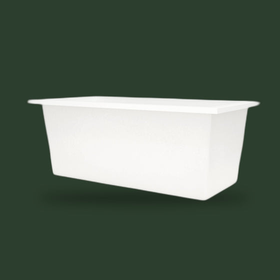 Baignoire balnéo profonde 1600 x 800 — profondeur 600 mm — rectangulaire — Omnitub