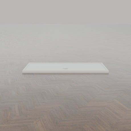 1700 × 800 Rectangular Shower Tray – 45mm Slim Non-Slip — side profile · Omnitub gallery side