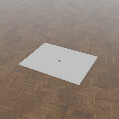 1800 × 1350 Rectangular Shower Tray – 45mm Slim Non-Slip — three-quarter view · Omnitub gallery 34