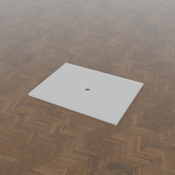 1800 × 1350 Rectangular Shower Tray – 45mm Slim Non-Slip — three-quarter view · Omnitub gallery 34