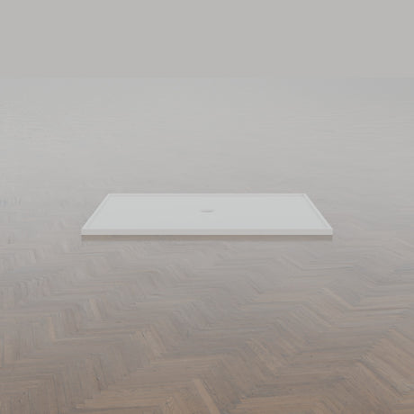 1800 × 1350 Rectangular Shower Tray – 45mm Slim Non-Slip — side profile · Omnitub gallery side