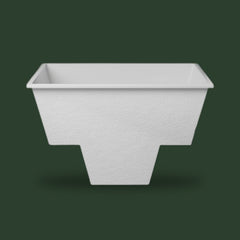 1800 x 1800 Multi-Person Deep Seated Whirlpool Bath – 1000mm Depth – Omnitub