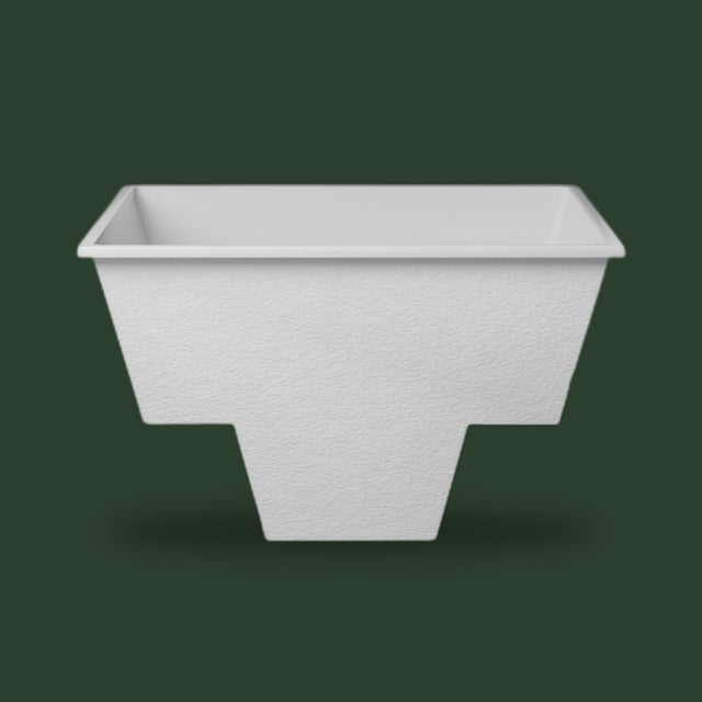 1800 x 1800 Multi-Person Deep Seated Whirlpool Bath by Omnitub — whirlpool range, forest green