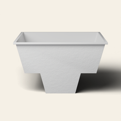 1800 × 1800 Multi-Person Deep Soaking Tub — 1000 mm Depth — Square — Omnitub