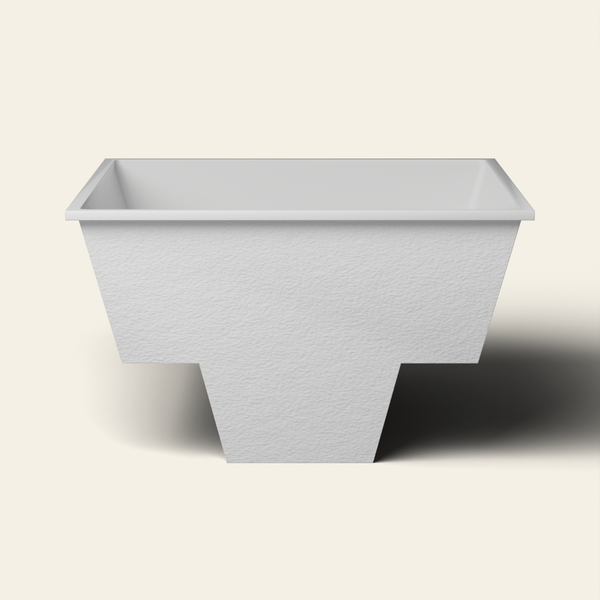 1800 x 1800 Multi-Person Deep Soaking Tub — front