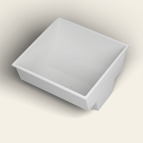 1800 x 1800 Multi-Person Deep Soaking Tub — overshoulder
