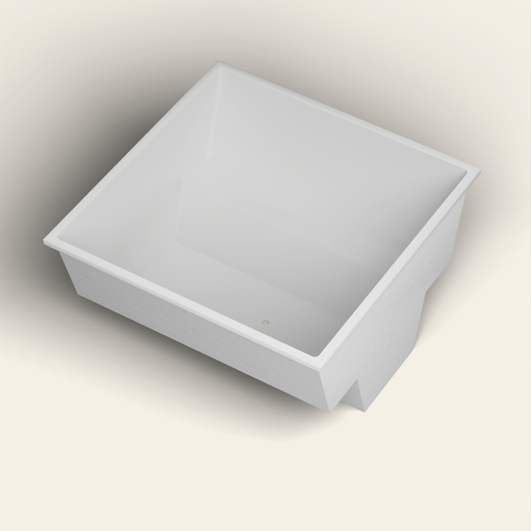 1800 x 1800 Multi-Person Deep Soaking Tub — overshoulder