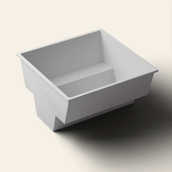 1800 x 1800 Multi-Person Deep Soaking Tub — quarter