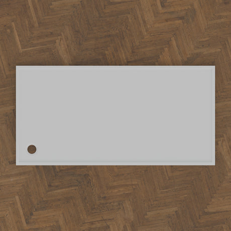 2000 × 1000 Rectangular Shower Tray – 45mm Slim Non-Slip — bird's-eye · Omnitub bird's-eye hero