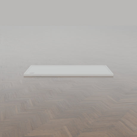 2000 × 1000 Rectangular Shower Tray – 45mm Slim Non-Slip — side profile · Omnitub gallery side