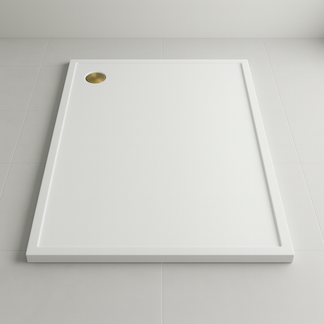 Omnitub 2000 × 1000 Rectangular Shower Tray – 45mm Slim Non-Slip - main product view