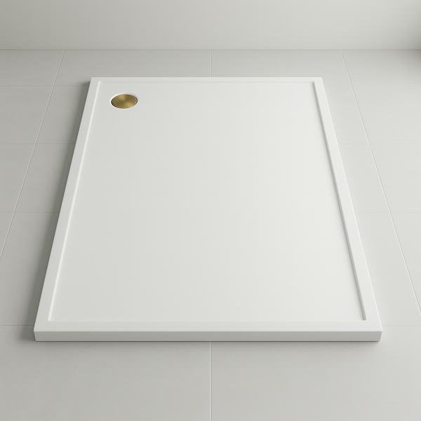 Omnitub 2000 × 1000 Rectangular Shower Tray – 35mm Slim Non-Slip - main product view