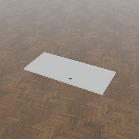 2260 × 1000 Rectangular Shower Tray – 45mm Slim Non-Slip — three-quarter view · Omnitub gallery 34