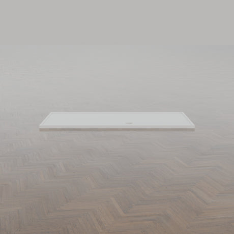 2260 × 1000 Rectangular Shower Tray – 45mm Slim Non-Slip — side profile · Omnitub gallery side
