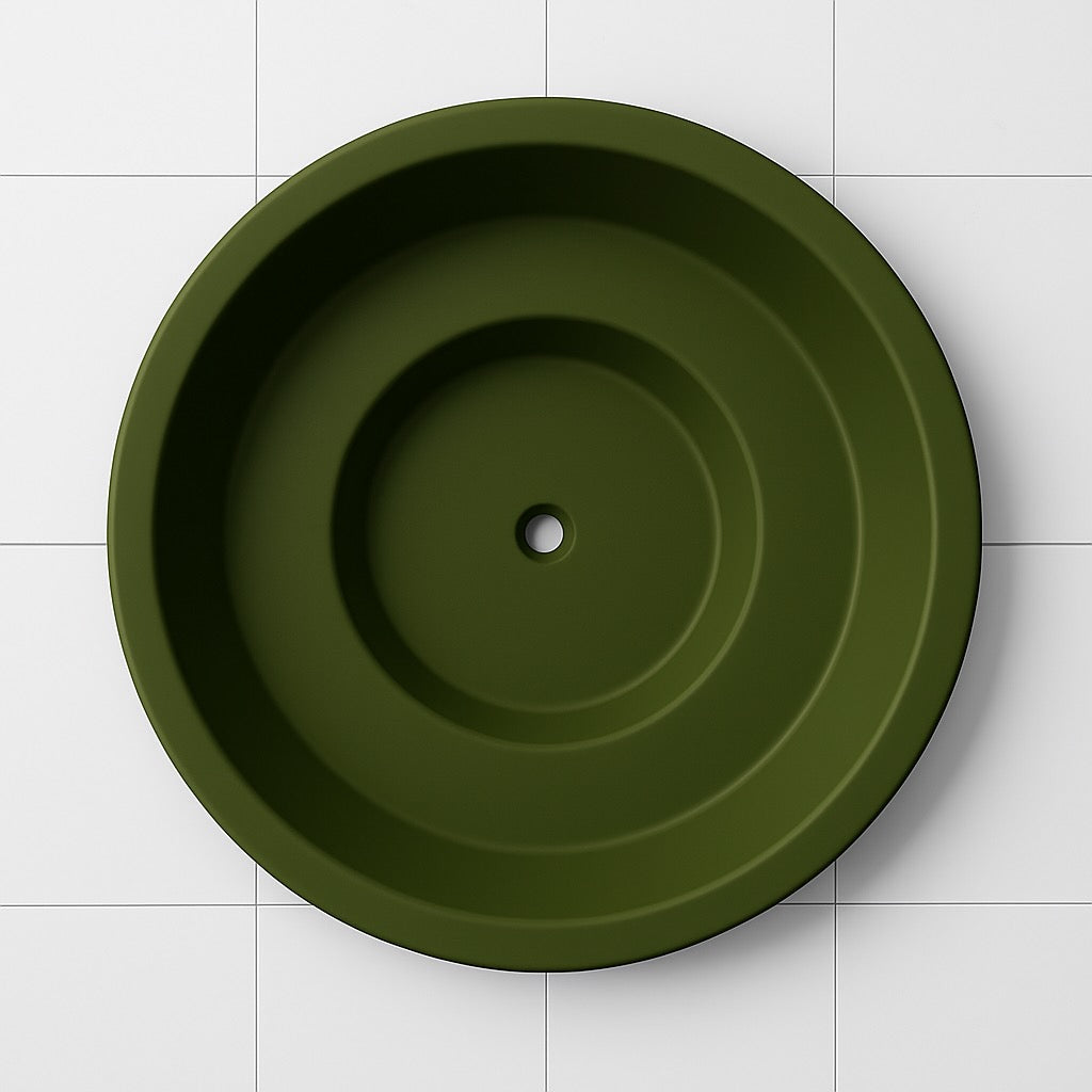 1500 Diameter Soaking Tub – 1000mm Depth – Round by Omnitub - dimensions overview
