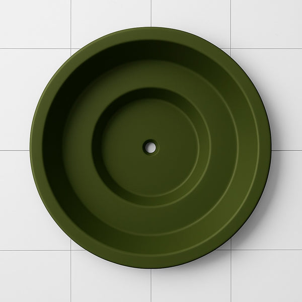 1500 Diameter Soaking Tub – 1000mm Depth – Round by Omnitub - dimensions overview