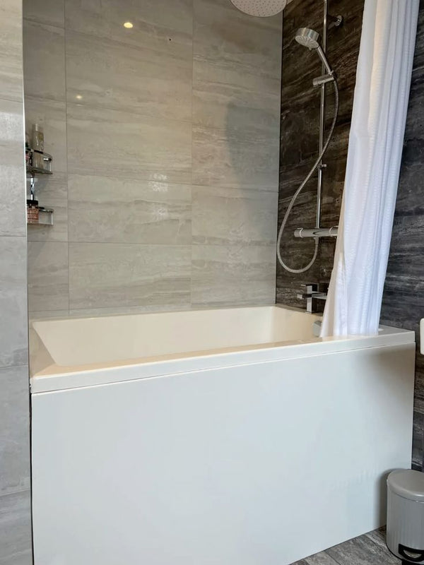 Omnitub Solo Supreme 1250 x 850 UK deep soaking tub 600mm depth rectangular - main product view