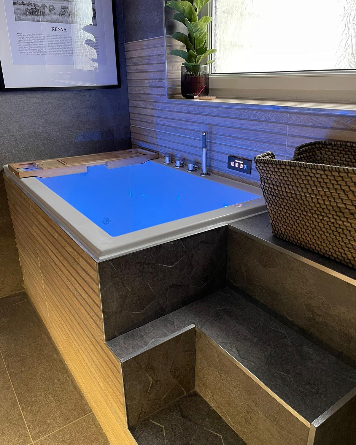 Extra Deep Whirlpool Baths by Omnitub - side angle 2