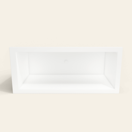 Omnitub 1700×750 white deep soaking bath — interior depth [render:2_depth_into:nofeet]