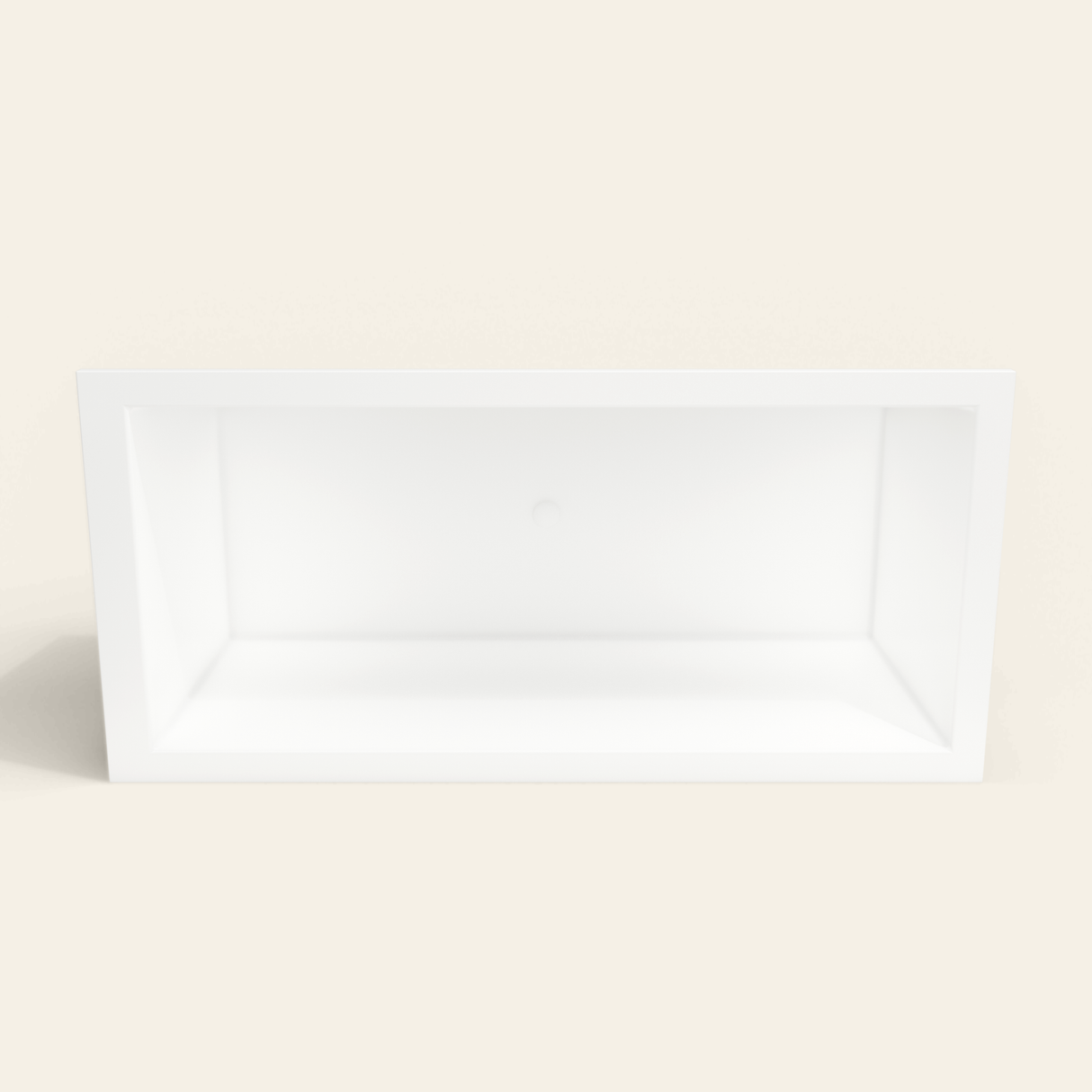 Omnitub 1900×900 white deep soaking bath — interior depth [render:2_depth_into:nofeet]