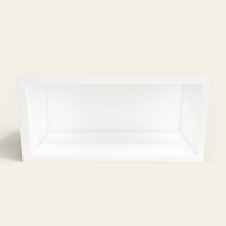 Omnitub 1900×900 white deep soaking bath — interior depth [render:2_depth_into:nofeet]