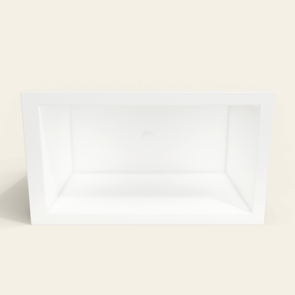 Omnitub 1400×800 white deep soaking bath — interior depth [render:2_depth_into:nofeet]