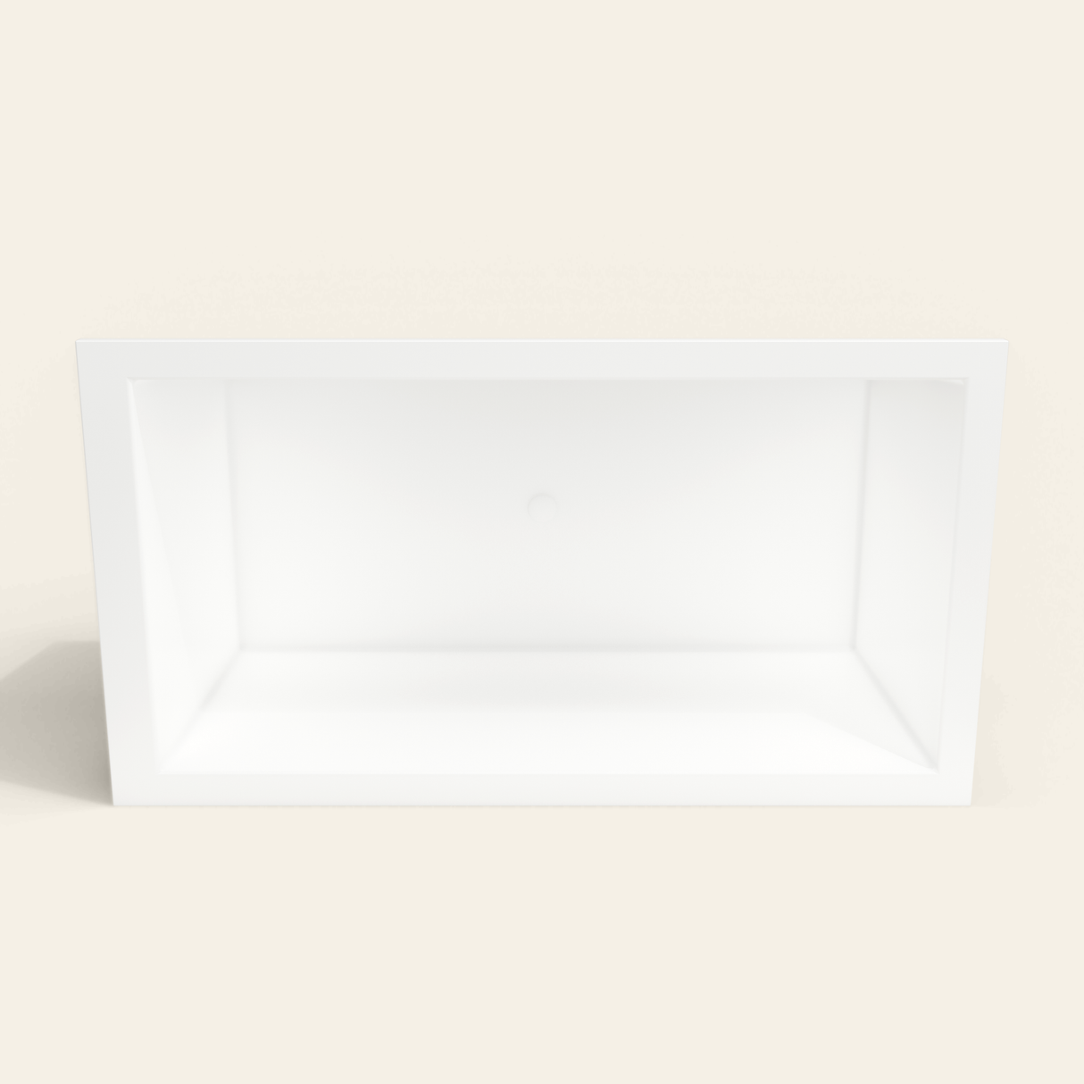 Omnitub 1750×950 white deep soaking bath — interior depth [render:2_depth_into:nofeet]