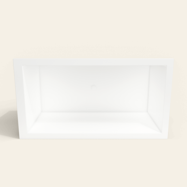 Omnitub 1750×950 white deep soaking bath — interior depth [render:2_depth_into:nofeet]