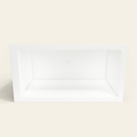 Omnitub 1500×800 white deep soaking bath — interior depth [render:2_depth_into:nofeet]