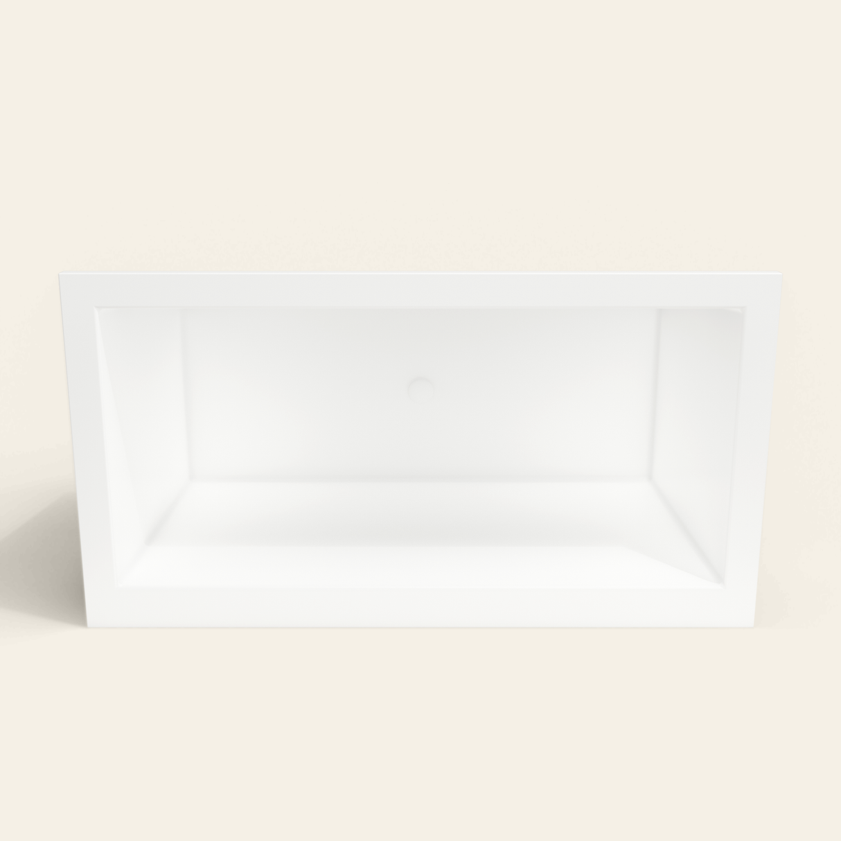 Omnitub 1500×800 B100 white deep soaking bath — interior depth [render:2_depth_into:nofeet]