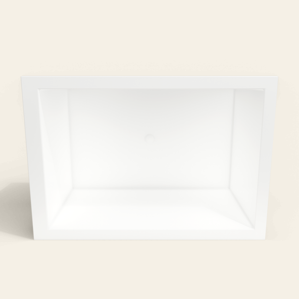 Omnitub 1500×1050 white deep soaking bath — interior depth [render:2_depth_into:nofeet]