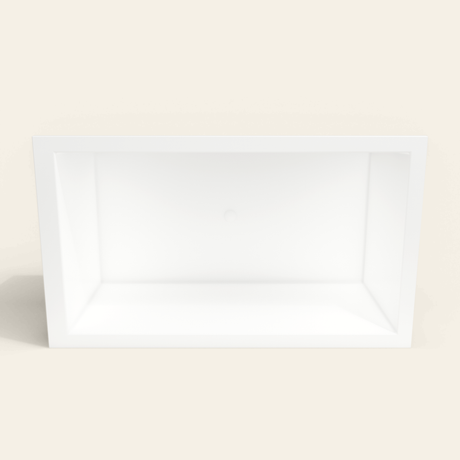 Omnitub 1800×1050 white deep soaking bath — interior depth [render:2_depth_into:nofeet]