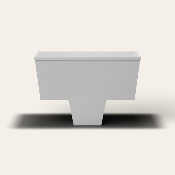Omnitub 1500 x 700 two person seated soaking tub front