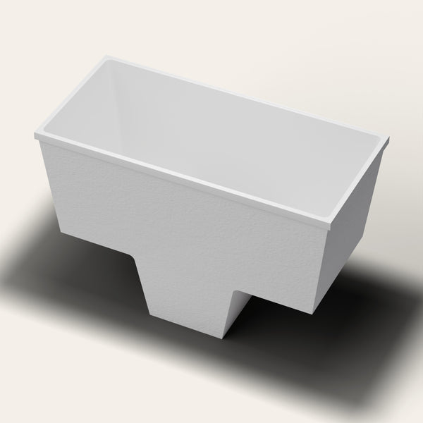 Omnitub 1500 x 700 two person seated soaking tub hero