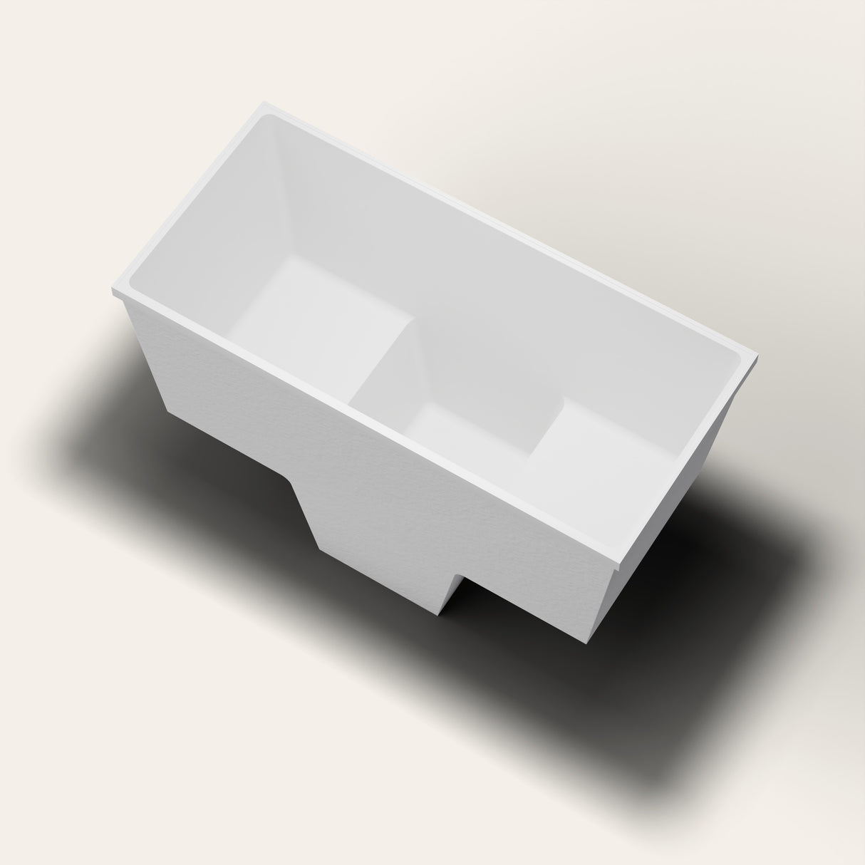 Omnitub 1500 x 700 two person seated soaking tub highbird