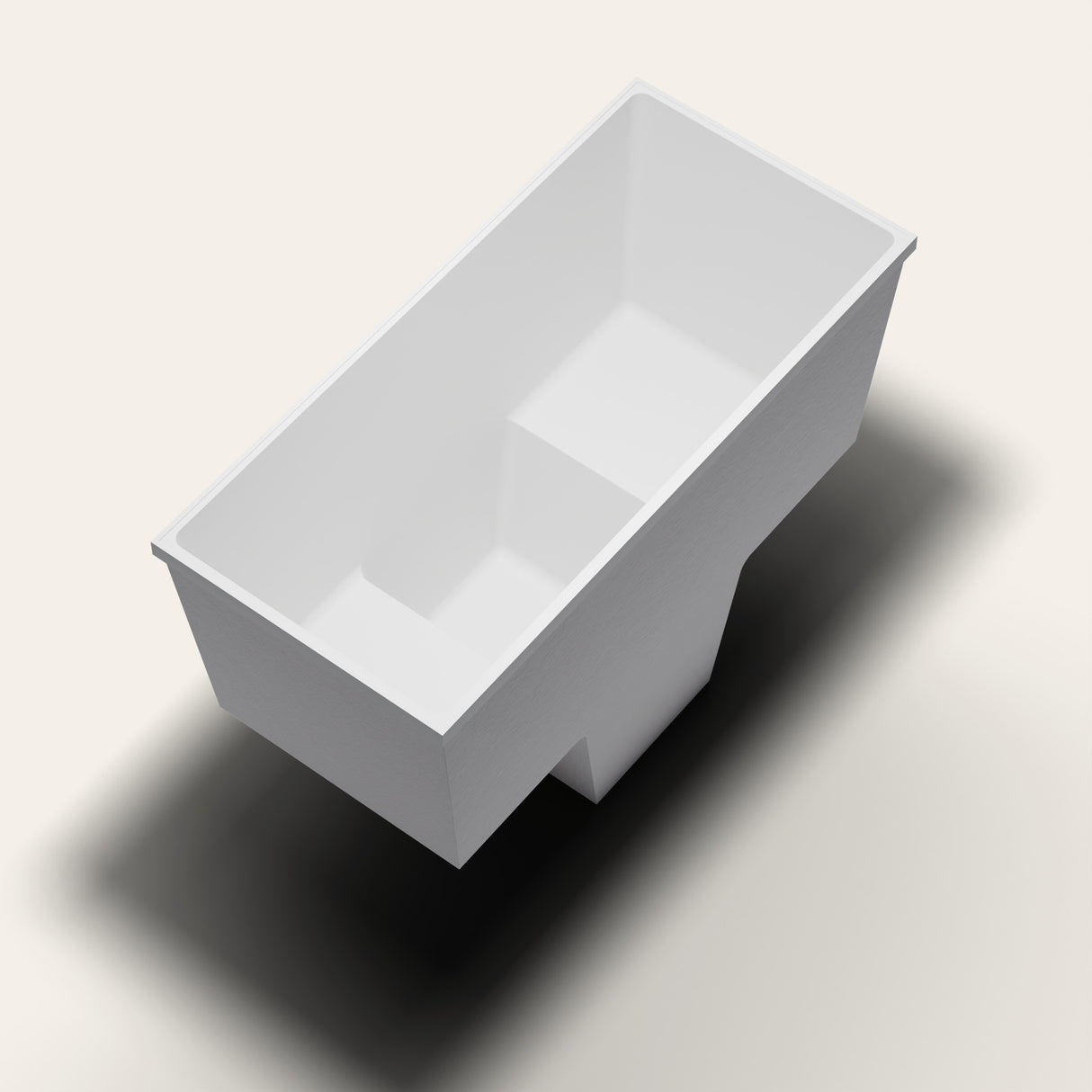 Omnitub 1500 x 700 two person seated soaking tub in corner